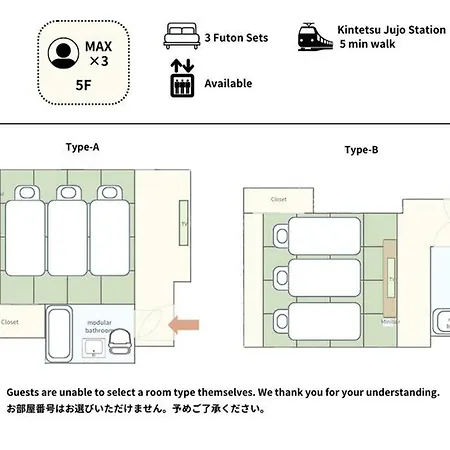 Kyoto Jujo Tatami Apartment Exterior photo